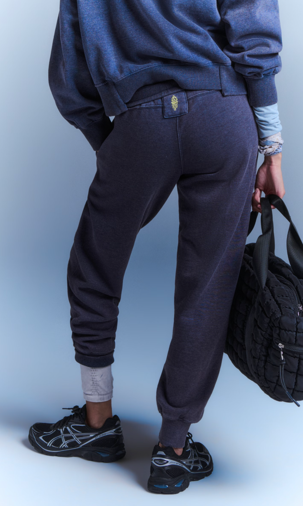 Sandwashed Undefeated Set - Navy 1 left L