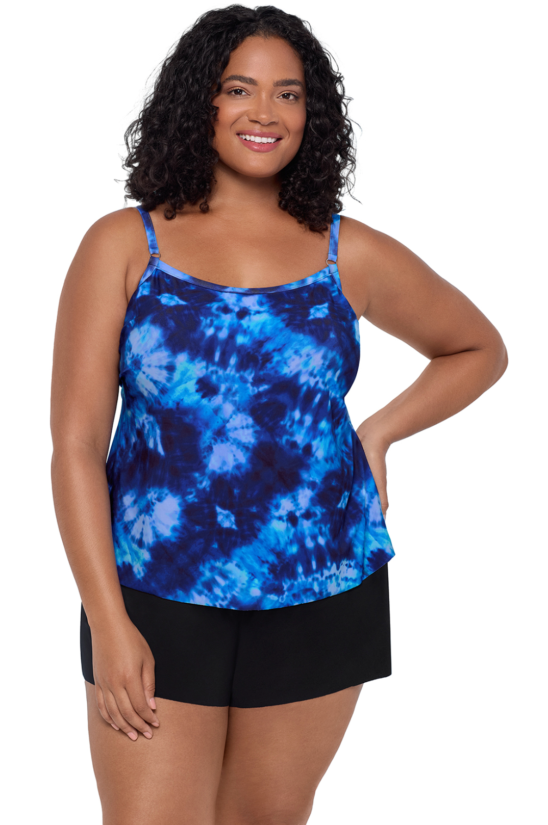 Farrah Romper- Multi Blue 16W-24W