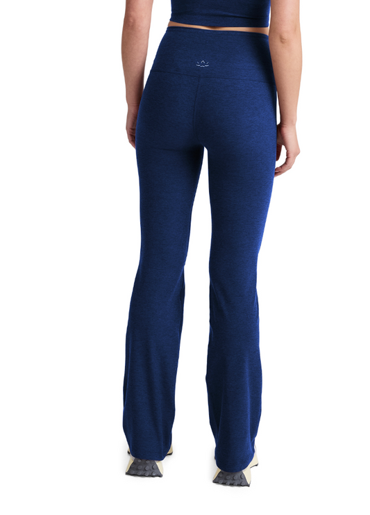 Spacedye High Waisted Practice Pocket Bootcut Pant 31" - Marine Blue