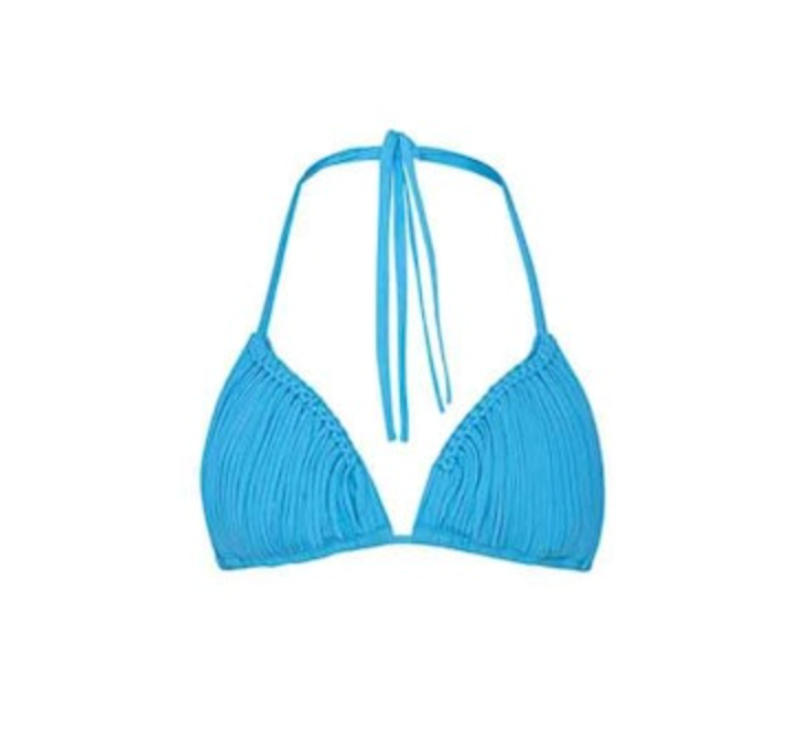 Skyla Triangle Top - Kai Blue