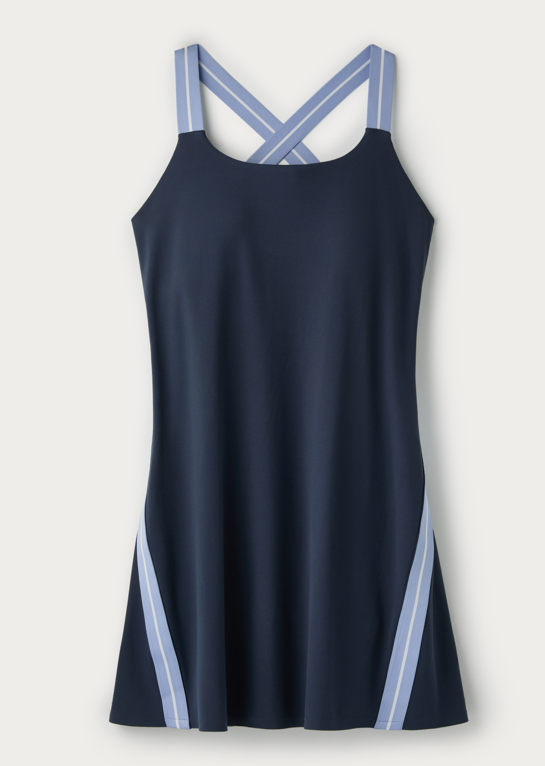 Retro Revive™ Dress - Navy Blue