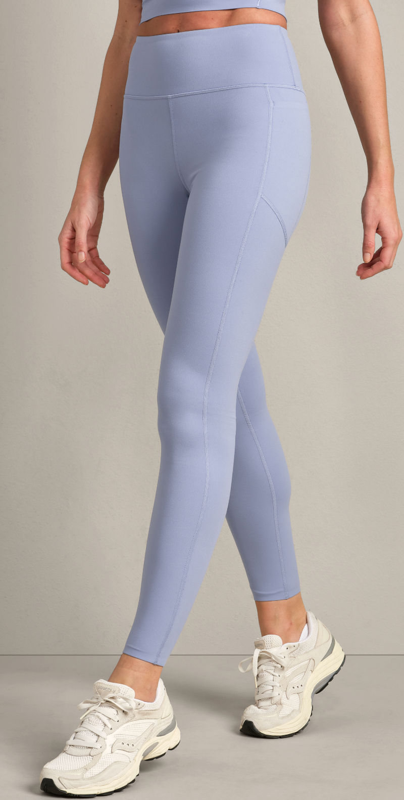 Revive 7/8 Pocket Legging- Hydrangea Blue