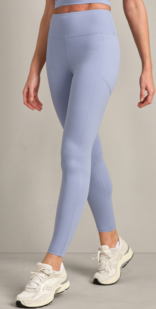 Revive 7/8 Pocket Legging- Hydrangea Blue