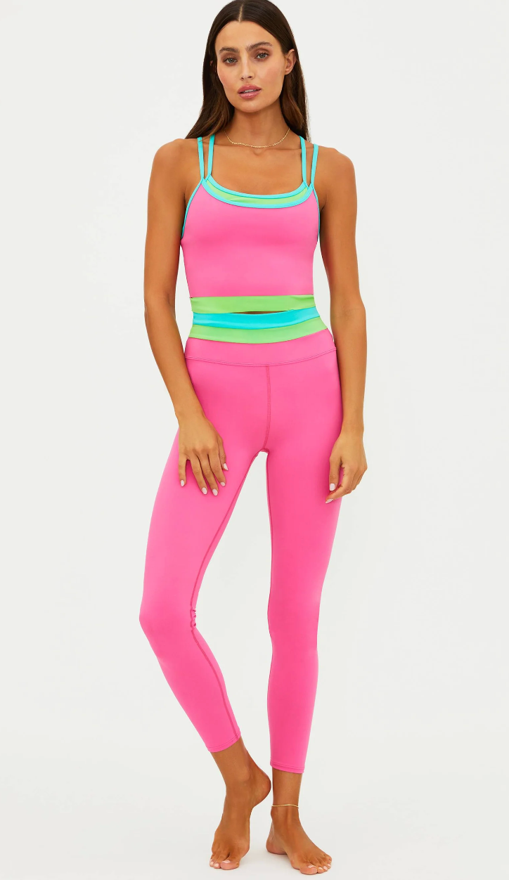 Trinity Legging Strawberry Ice Colorblock