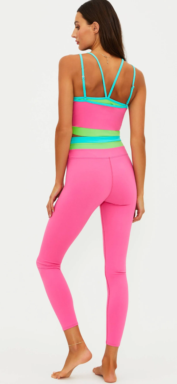 Trinity Legging Strawberry Ice Colorblock