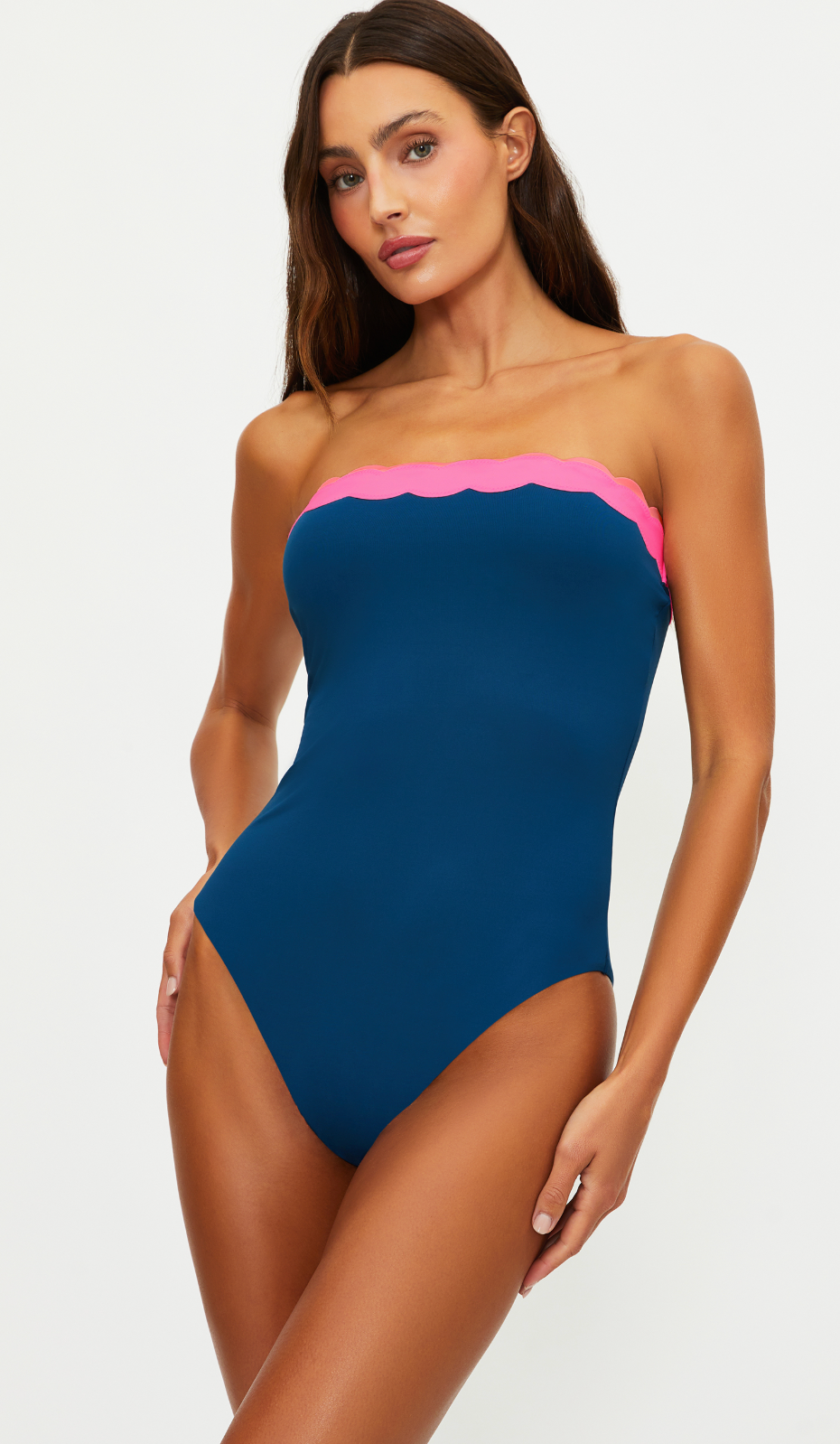 Josy One Piece Seashell Isle Colorblock
