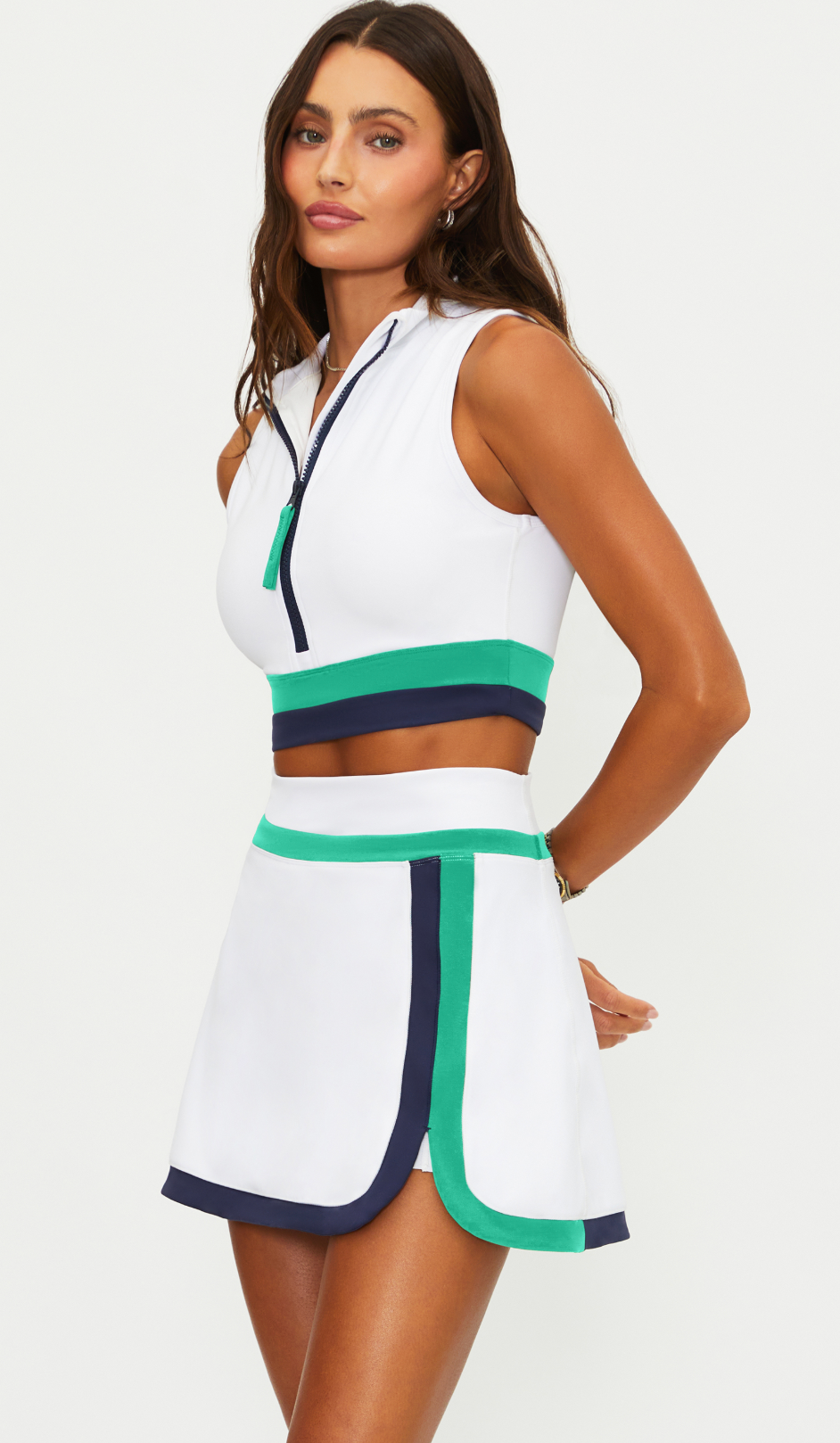 Etta Top Twilight Tides Colorblock