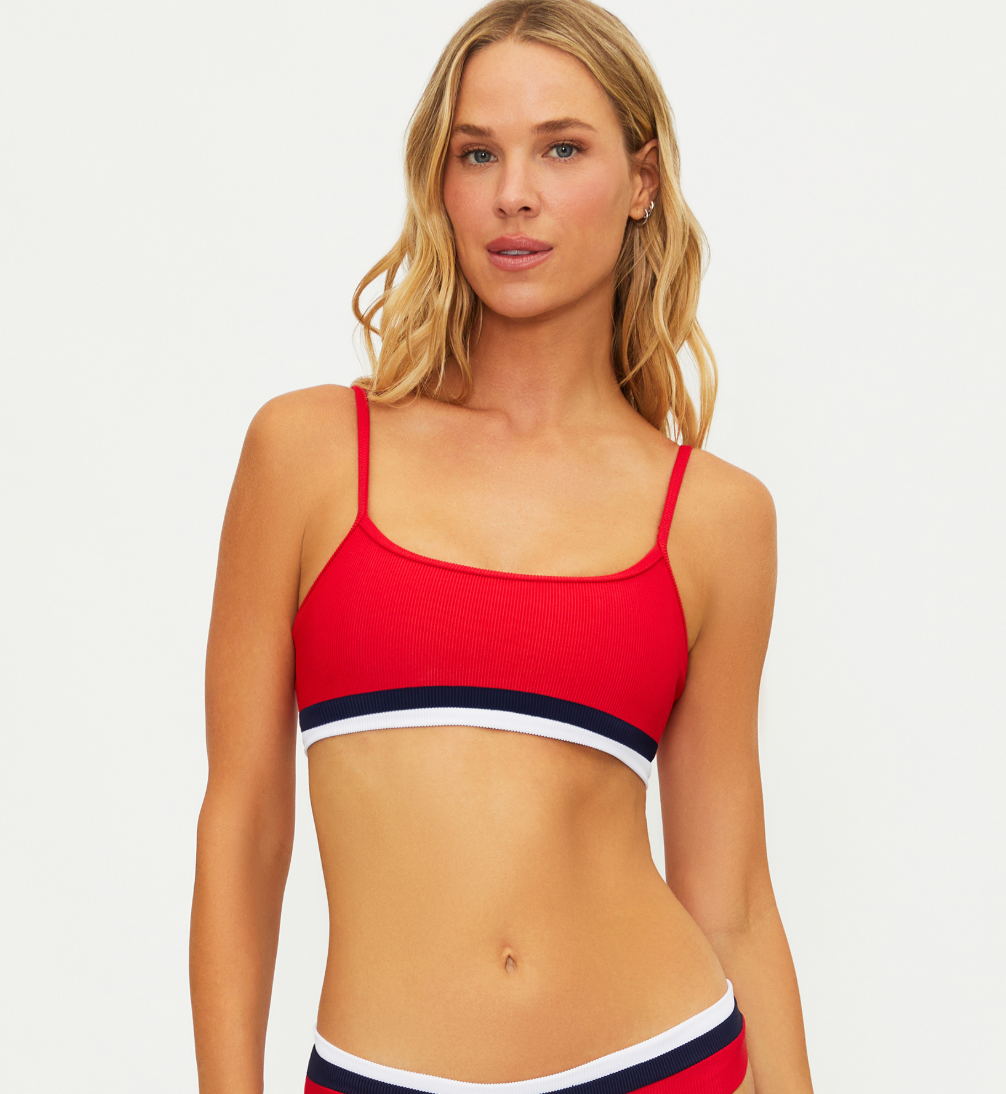 Val Top Crimson Firework Colorblock