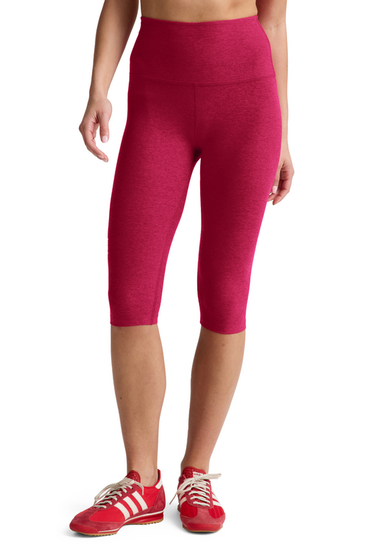 Spacedye™ Pedal Pusher High Waisted Legging - Berry