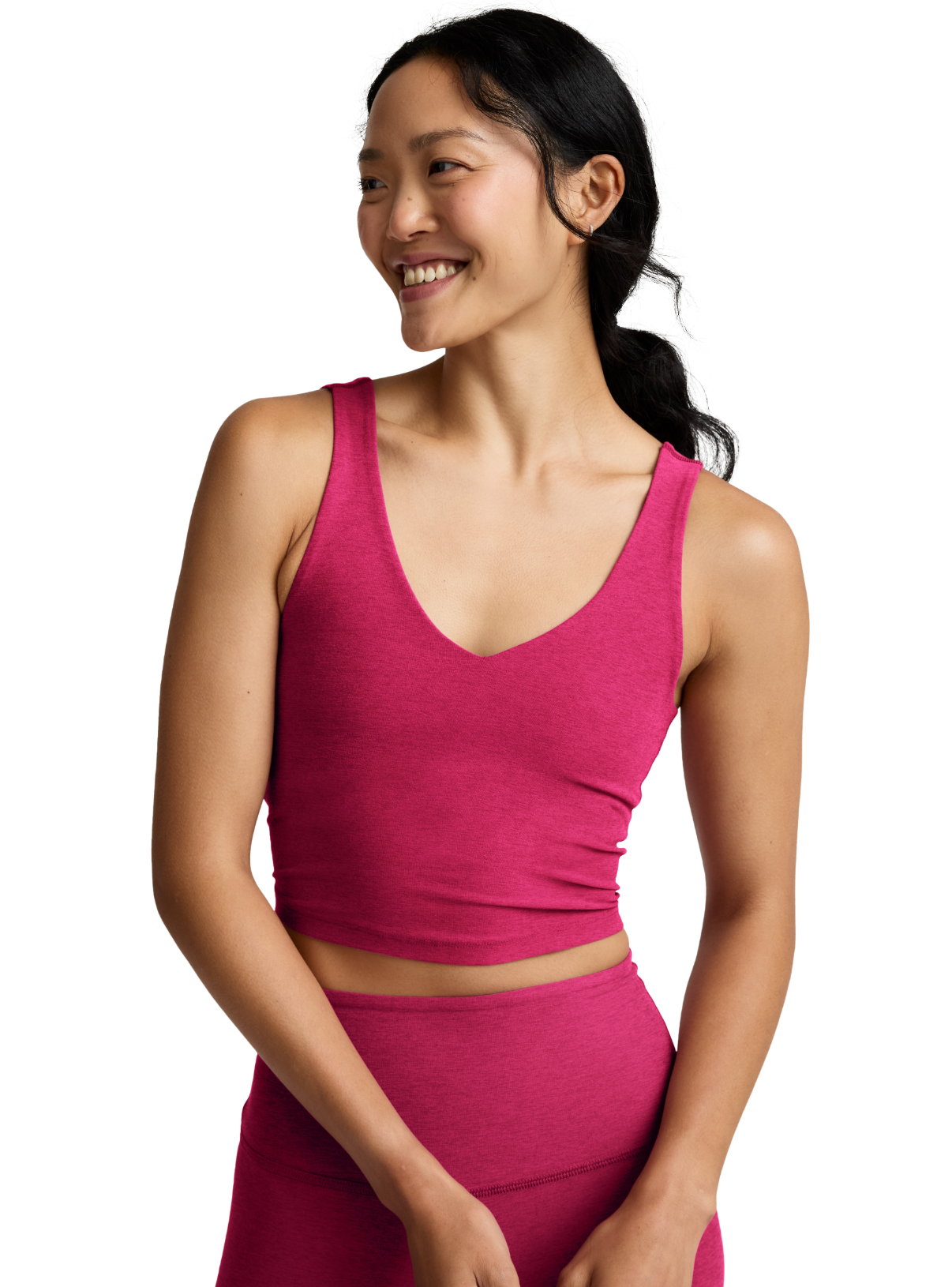 Spacedye™ Good Day Cropped Tank - Berry