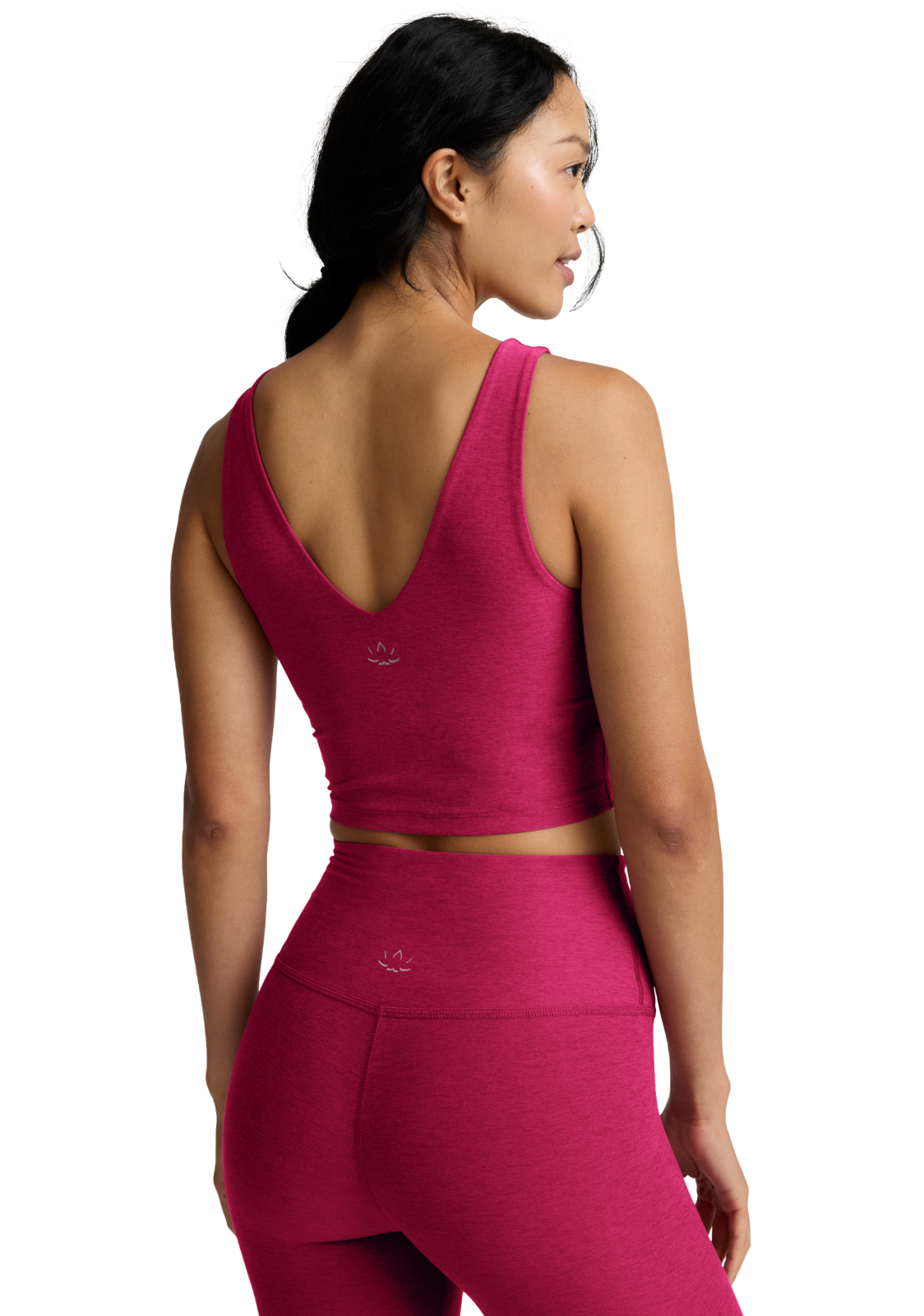 Spacedye™ Good Day Cropped Tank - Berry