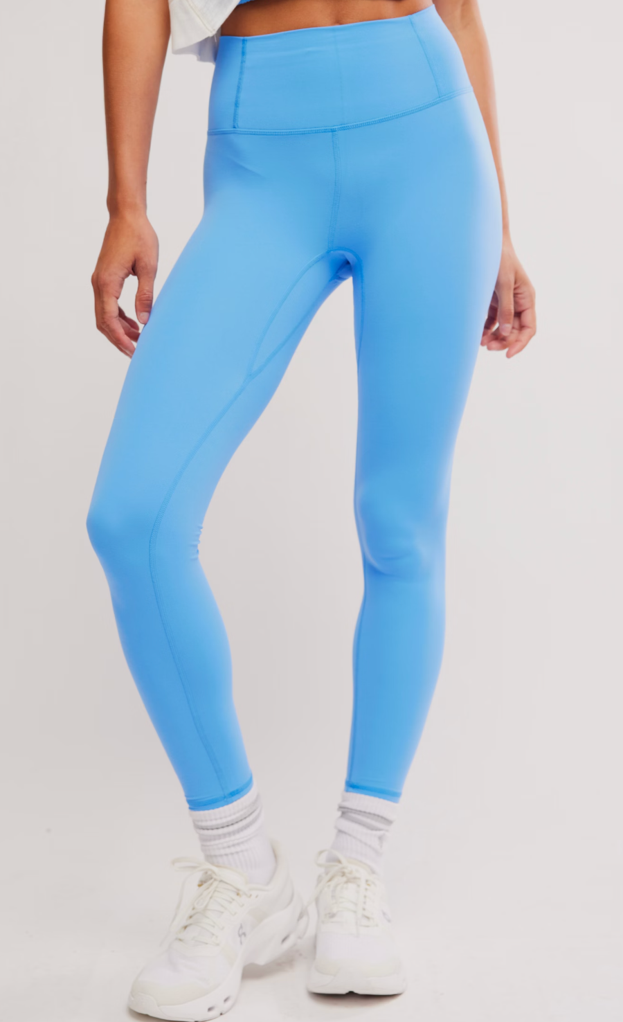 Never Better Legging - Silicone Riviera Blue