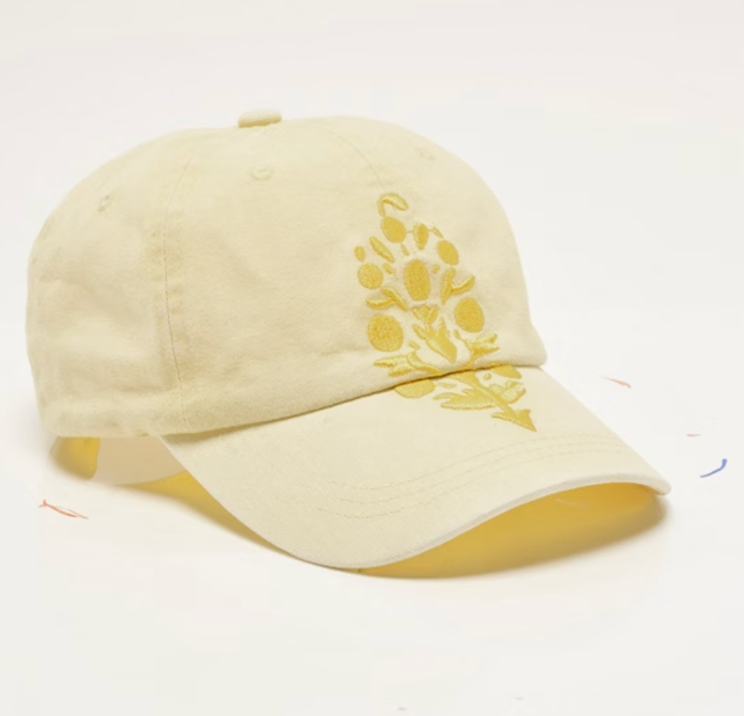 Big Buti Baseball Cap - Yellow