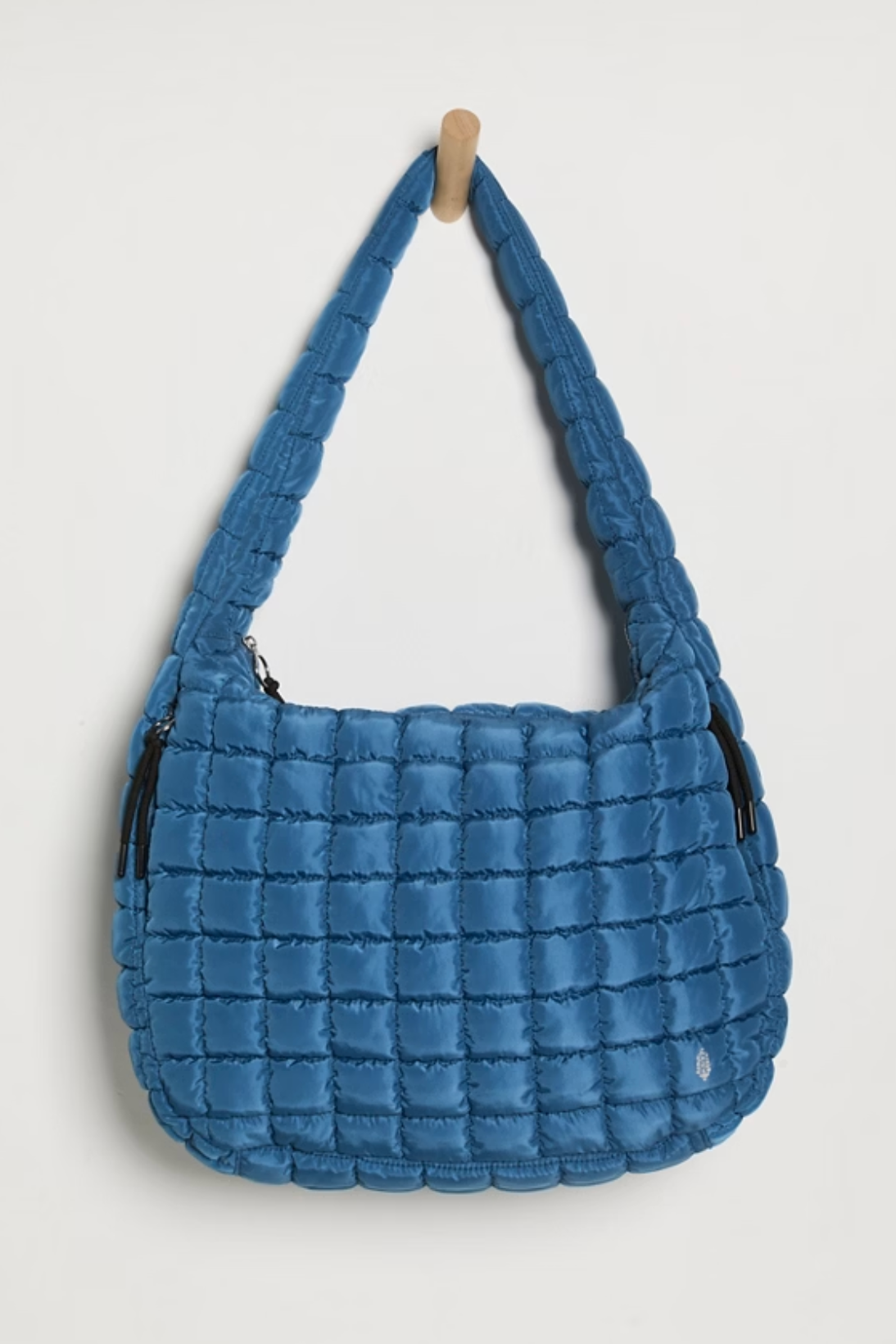 Quilted Carryall Bag - Deep Teal