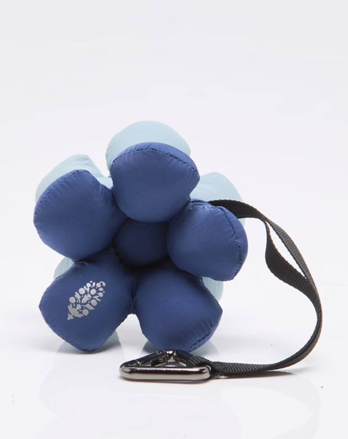 Petal Talk Keyring/Bag Charm- Blues