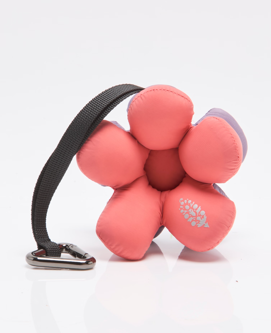 Petal Talk Keyring/Bag Charm- Fruit punch/graphite