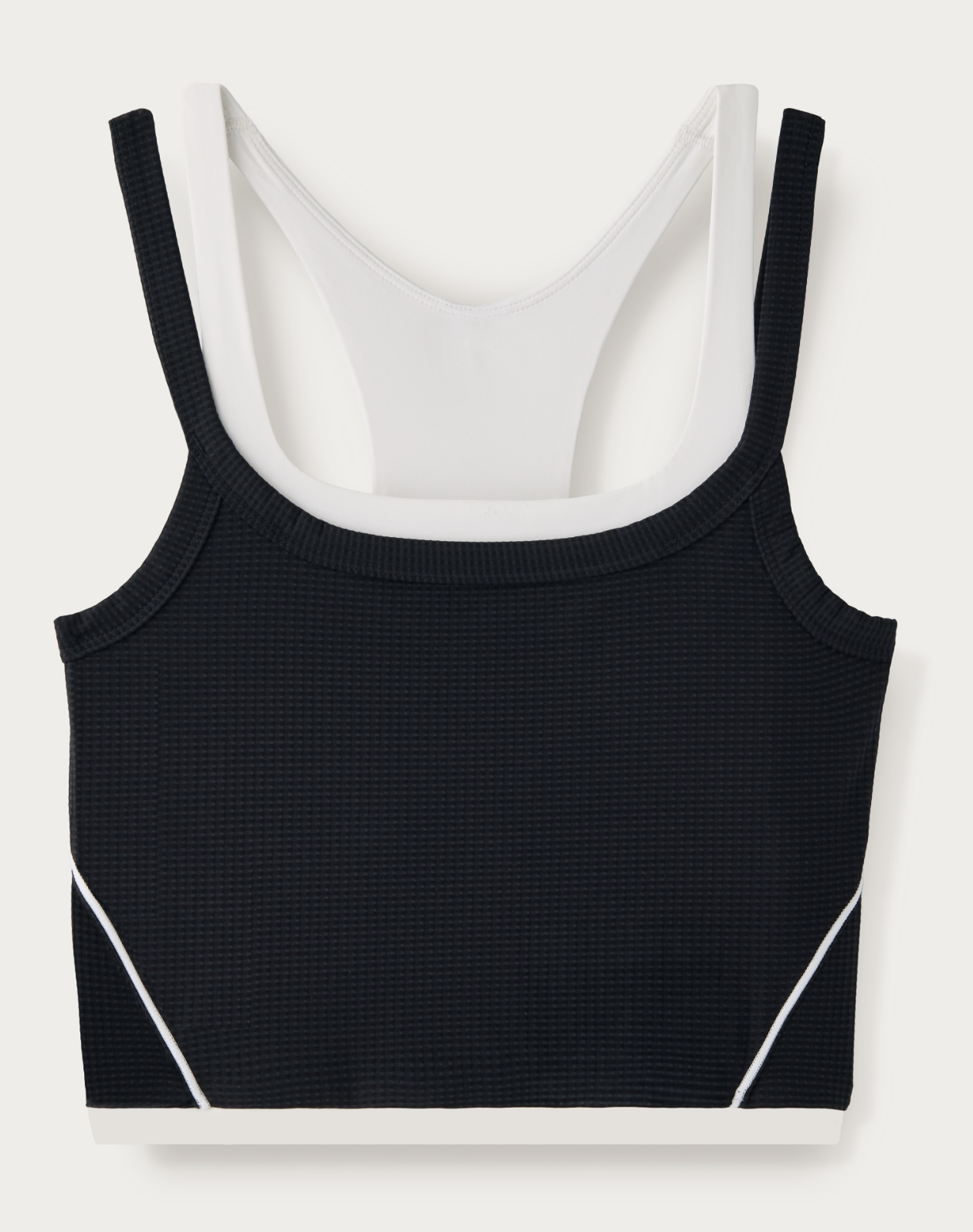 DoubleTake Layer Bra - Pure Black