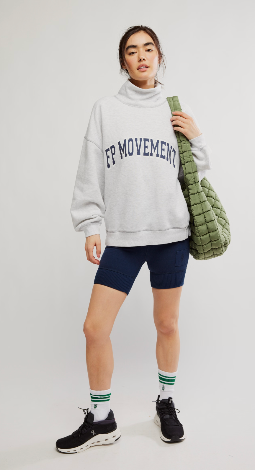 Victory Set - Heather Grey/Navy