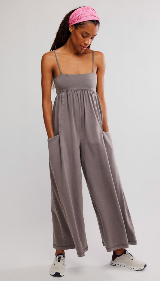 Hot Shot Strappy Onesie - Hickory