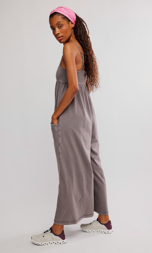 Hot Shot Strappy Onesie - Hickory