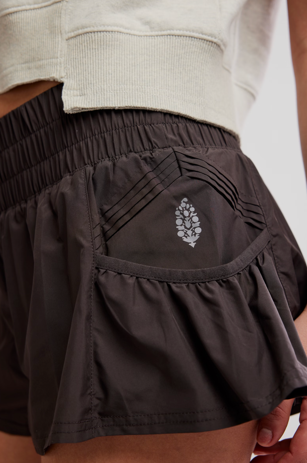 Get Your Flirt On Shorts - Chocolate Brown