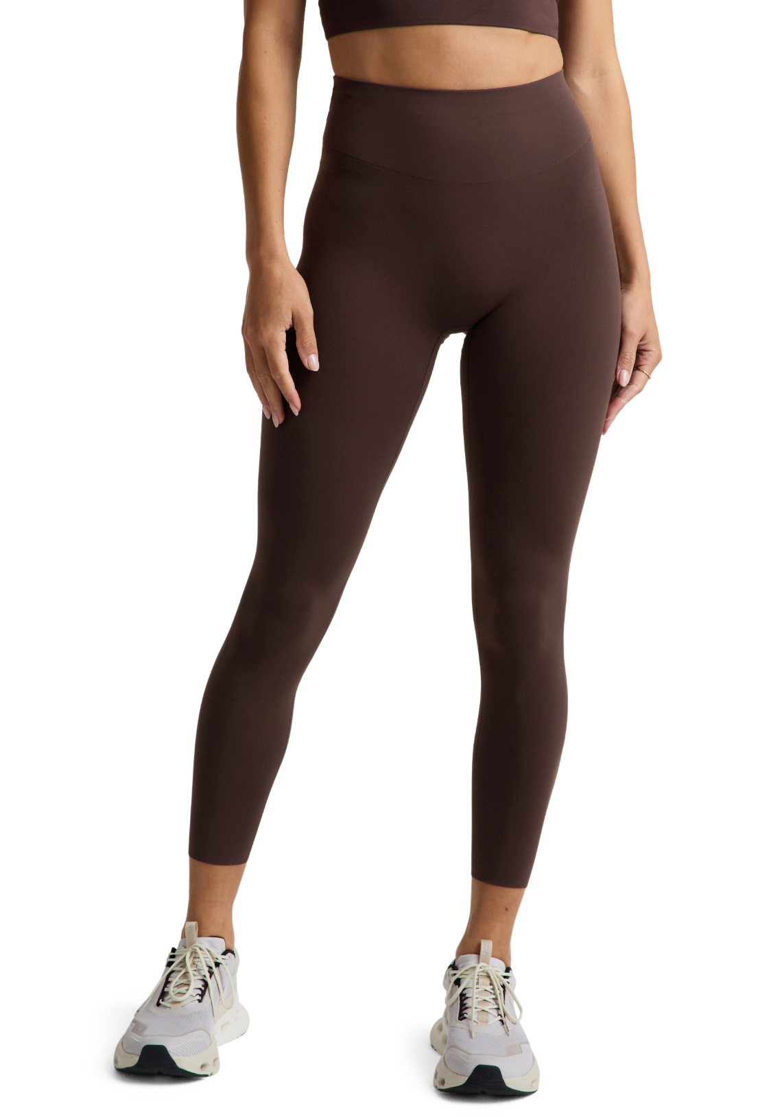glowzone™ High Waisted Midi Legging - Cocoa Plum