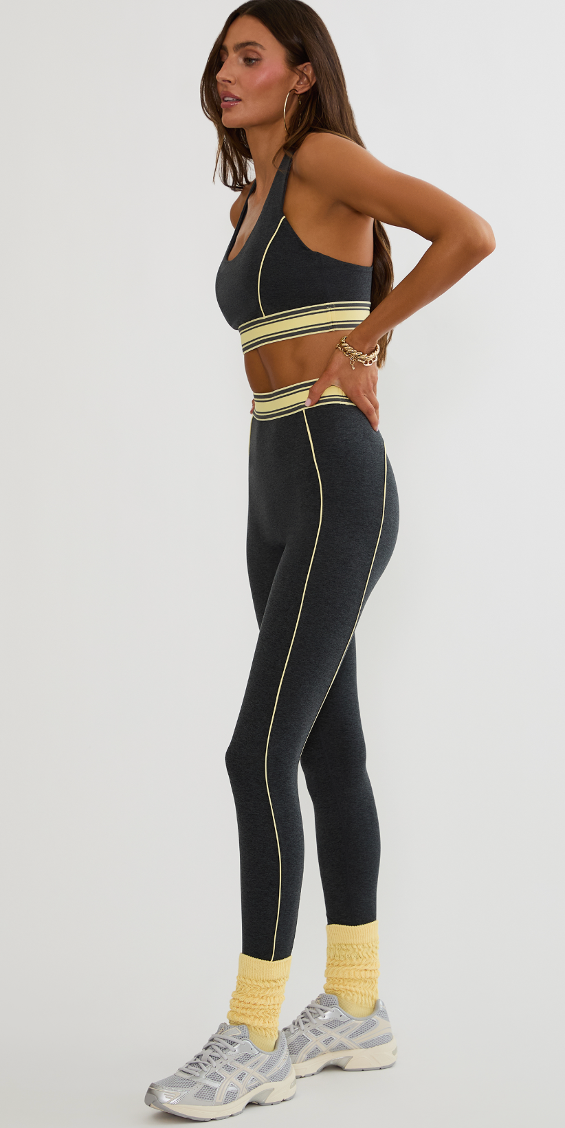 Tierney Legging Butter Gray Soft Serve