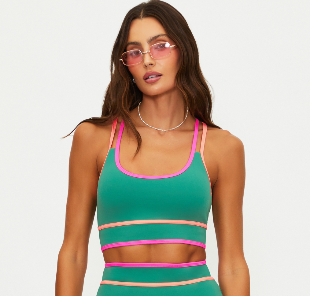Anari Top Rally Green Colorblock