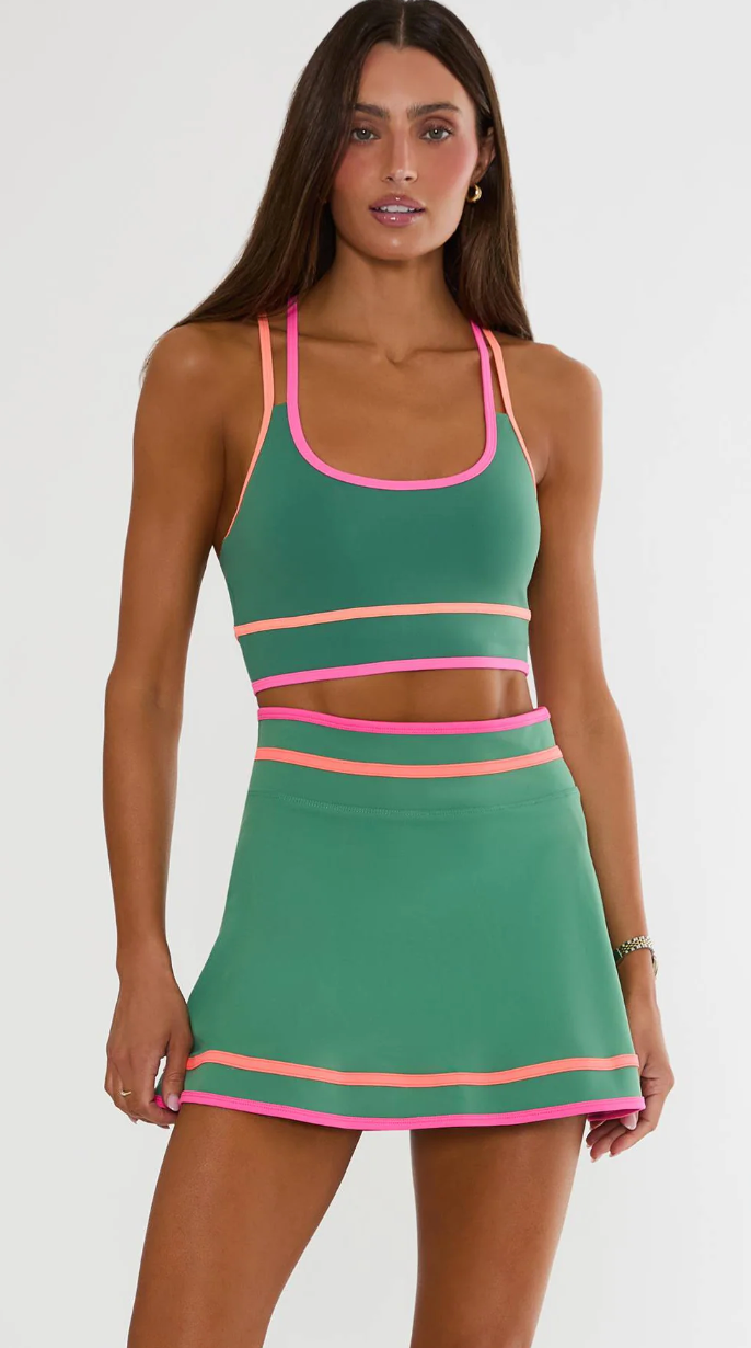 Anari Top Rally Green Colorblock