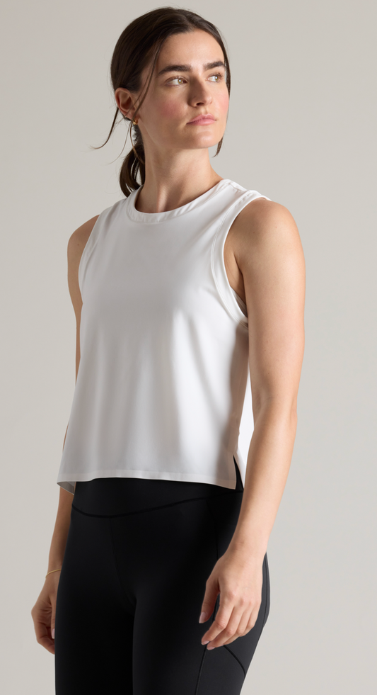Serene Tank-White XS-XXL