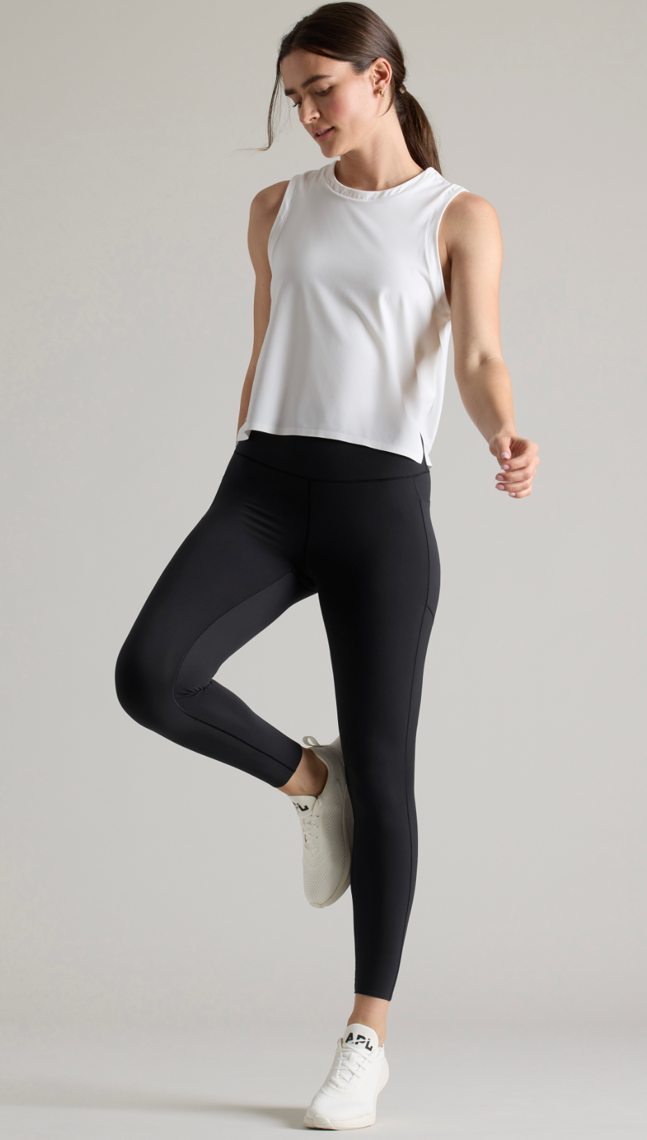Serene Tank-White XS-XXL