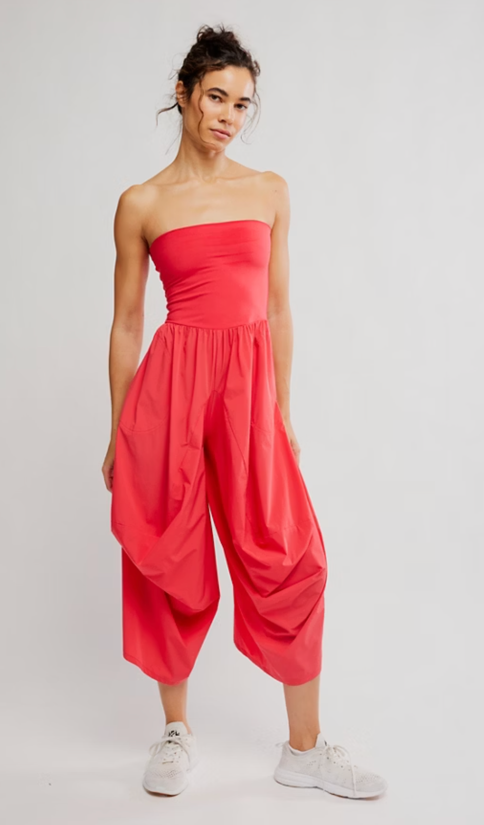 Way Back Convertible One-Piece pants/Jumpsuit - Grapefruit