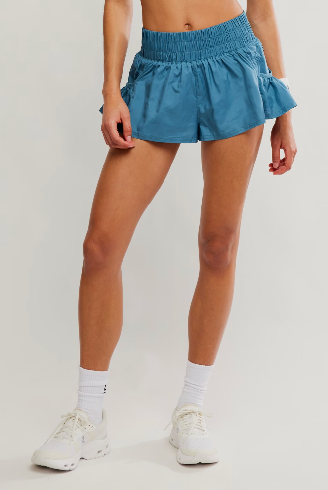 Get Your Flirt On Shorts -Riptide