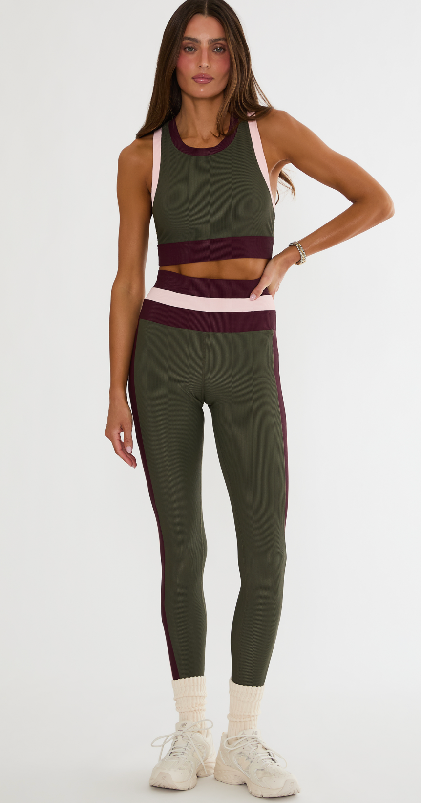 Mariella Legging Wild Berry Colorblock