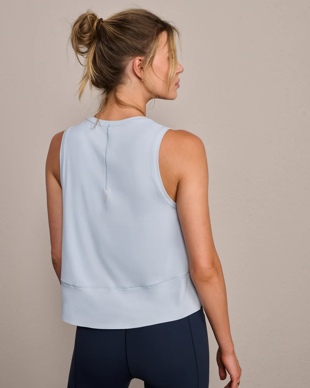 Serene Tank-Frost Blue
