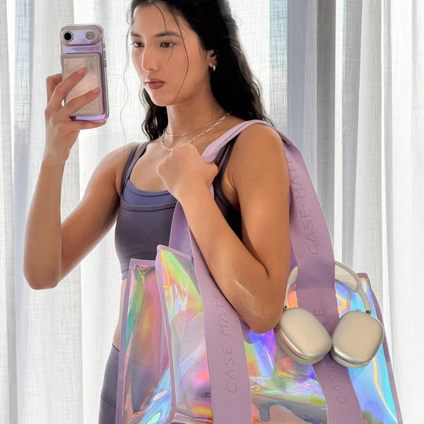 Soap Bubble® Jelly Tote Bag Beach Bag - iridescent