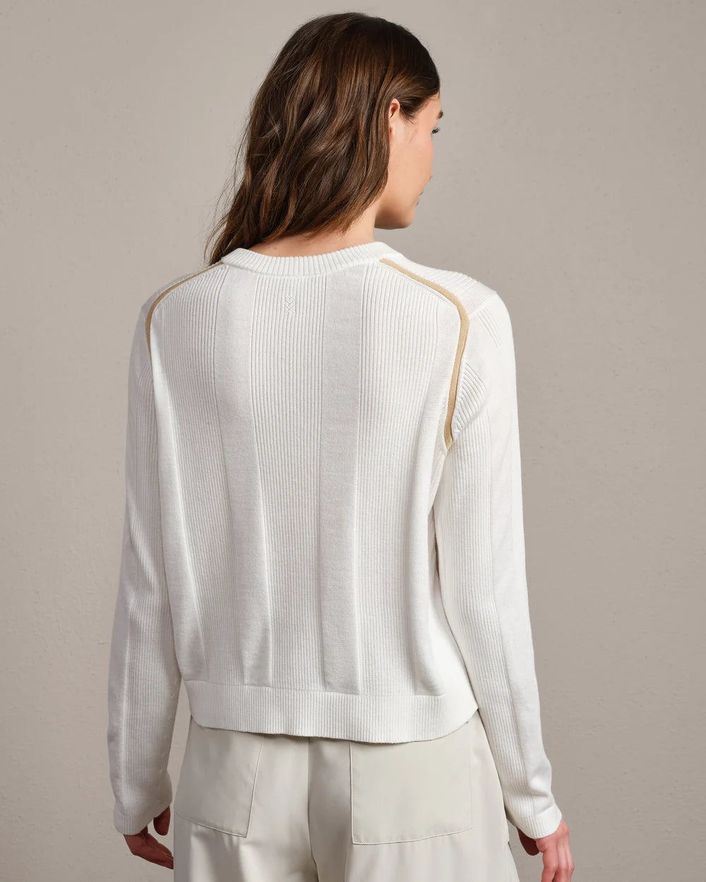 Somer Pullover Sweater - Snow White