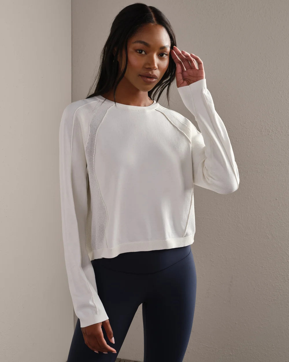 Sporty Sweater - Snow White