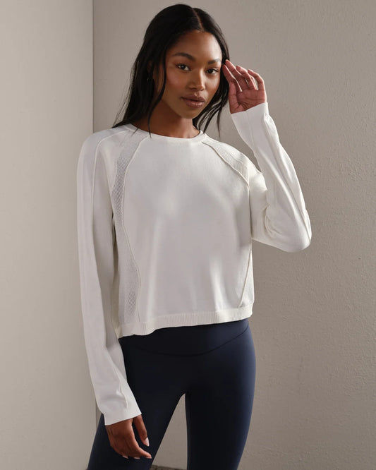 Sporty Sweater - Snow White