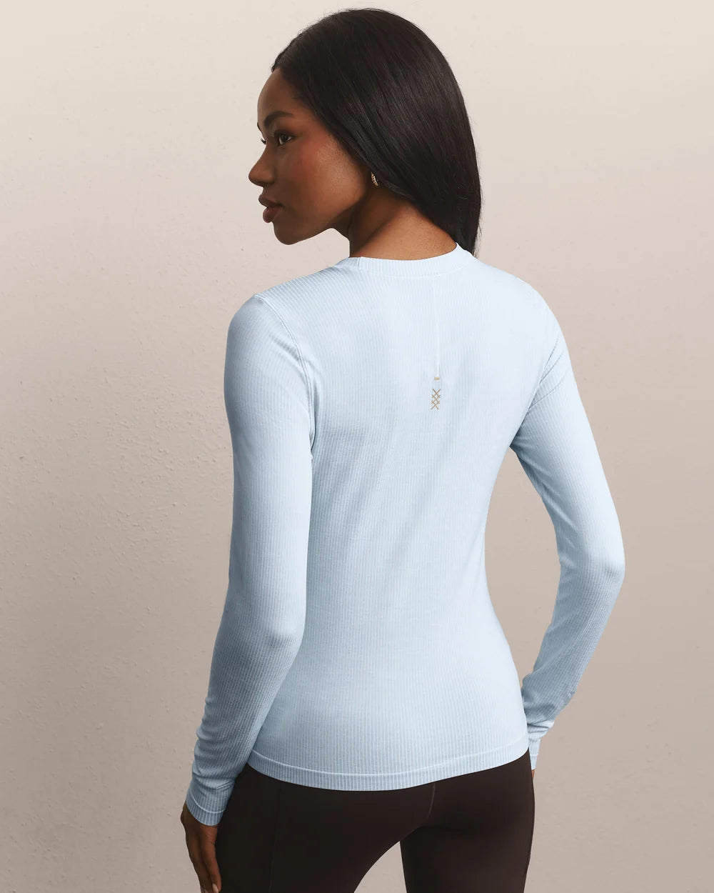 Strata Long Sleeve - Frost Blue