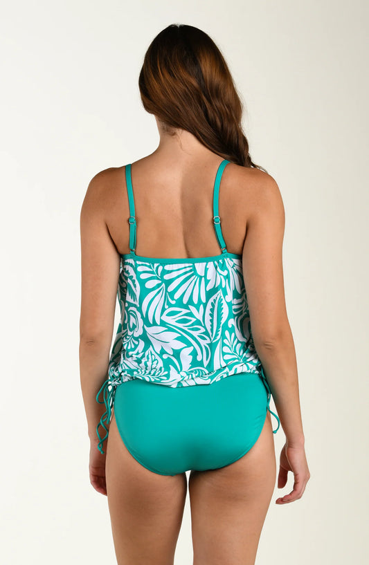 High Waist Bottom - Emerald 6-16