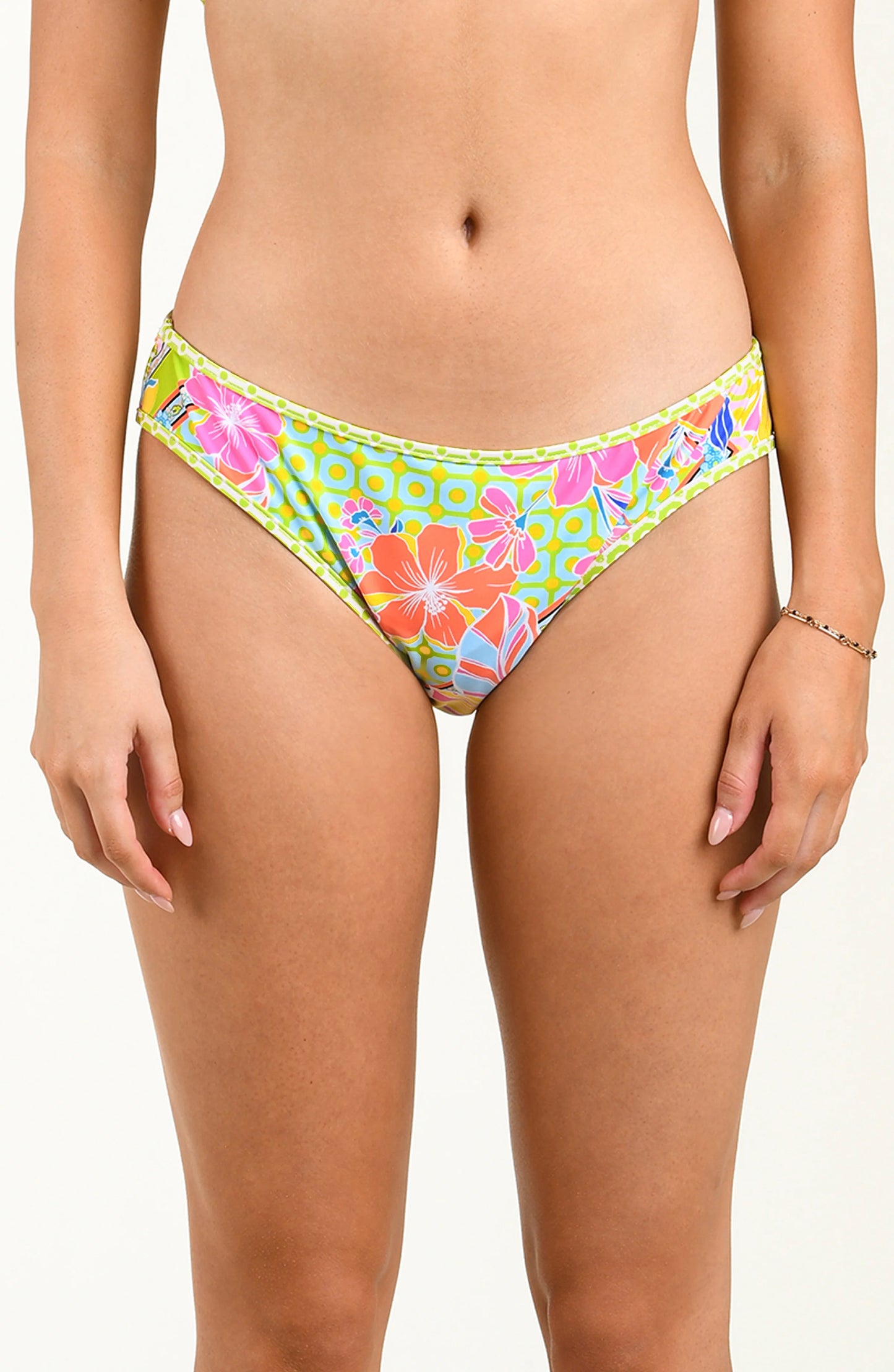 Citrus Across The Universe Hipster Bikini Bottom - Multi