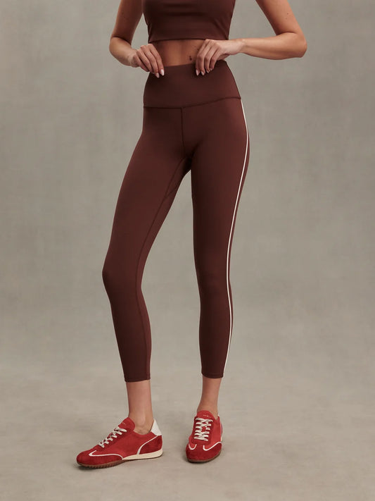 FreeSoft™ Piped Legging 25" - Brownstone