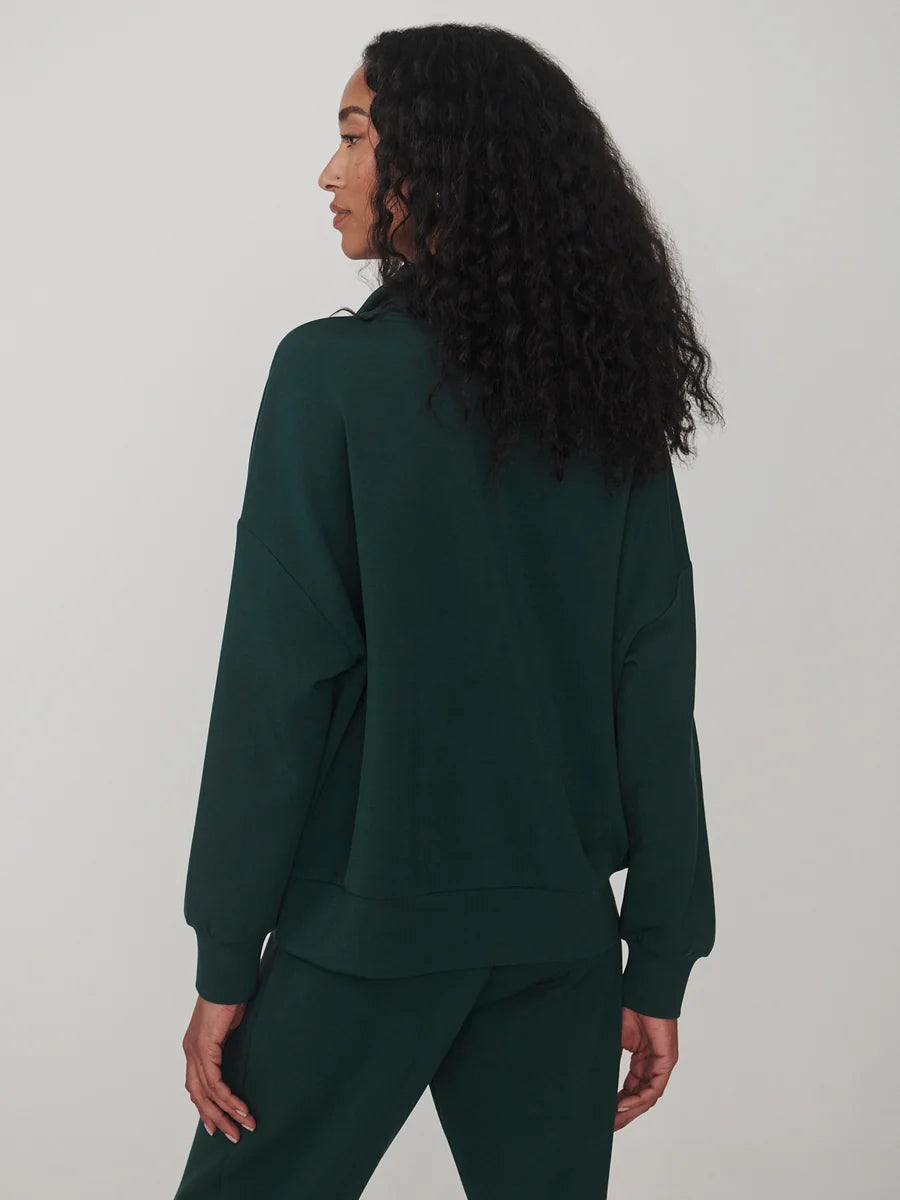 Hawley Half-Zip Sweat - Ponderosa Pine