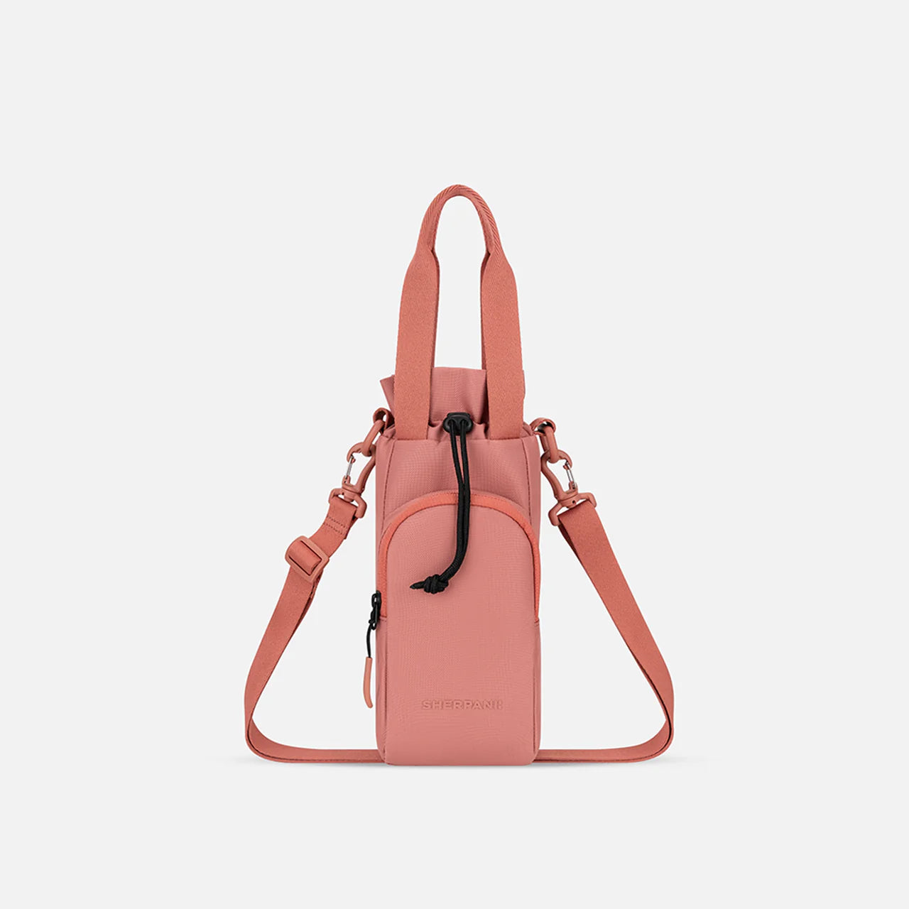 Izzie - Water Bottle Crossbody - Desert Pink