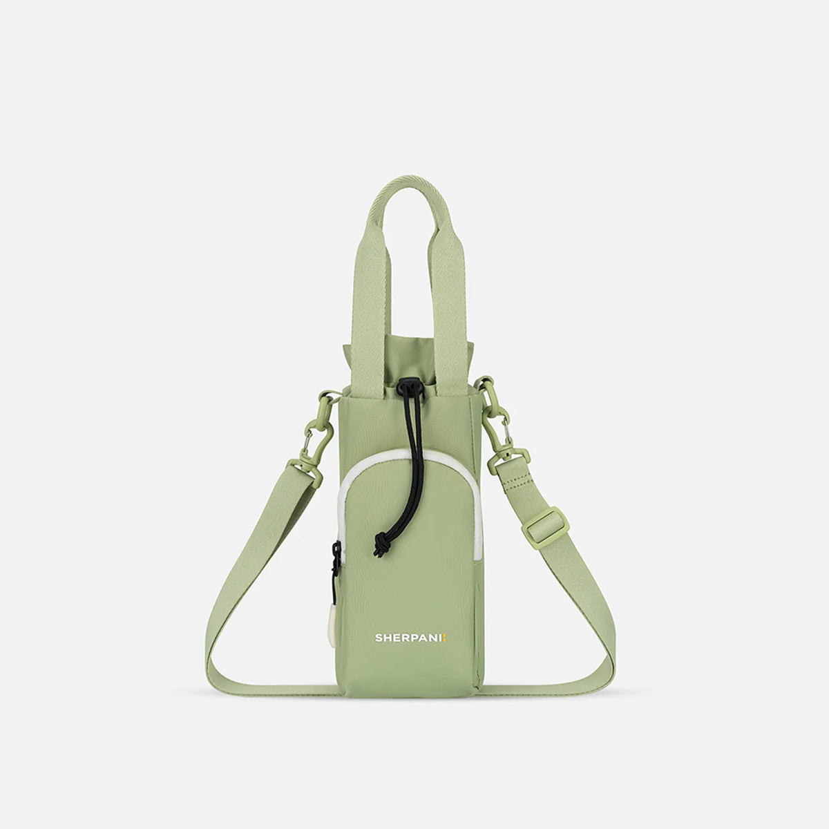 Izzie - Water Bottle Crossbody - Palm Green