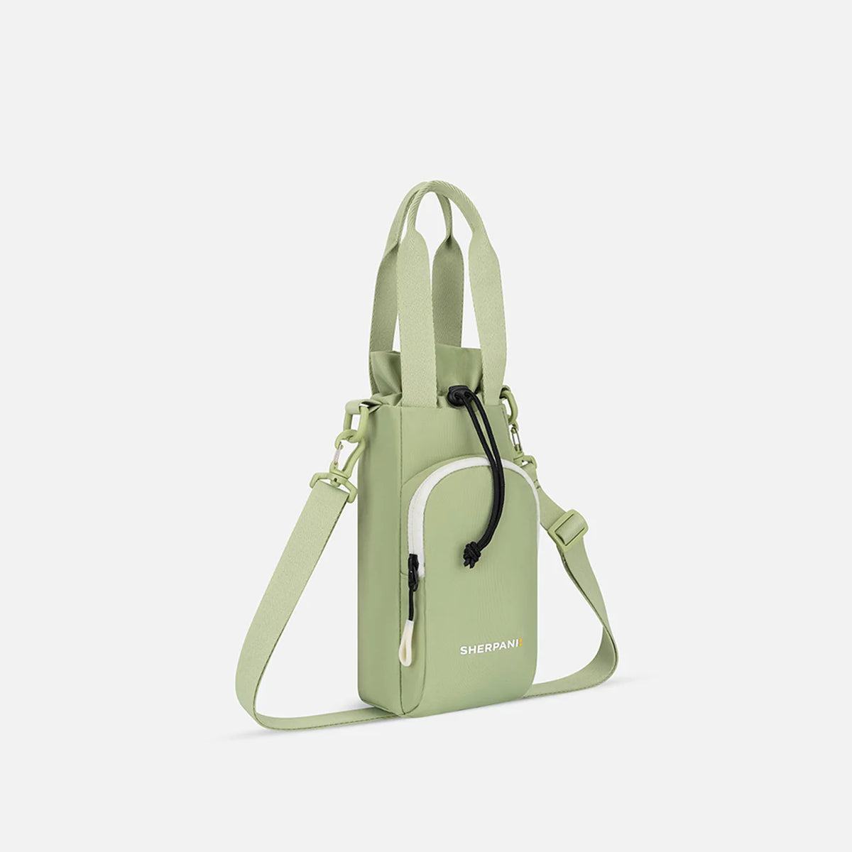 Izzie - Water Bottle Crossbody - Palm Green
