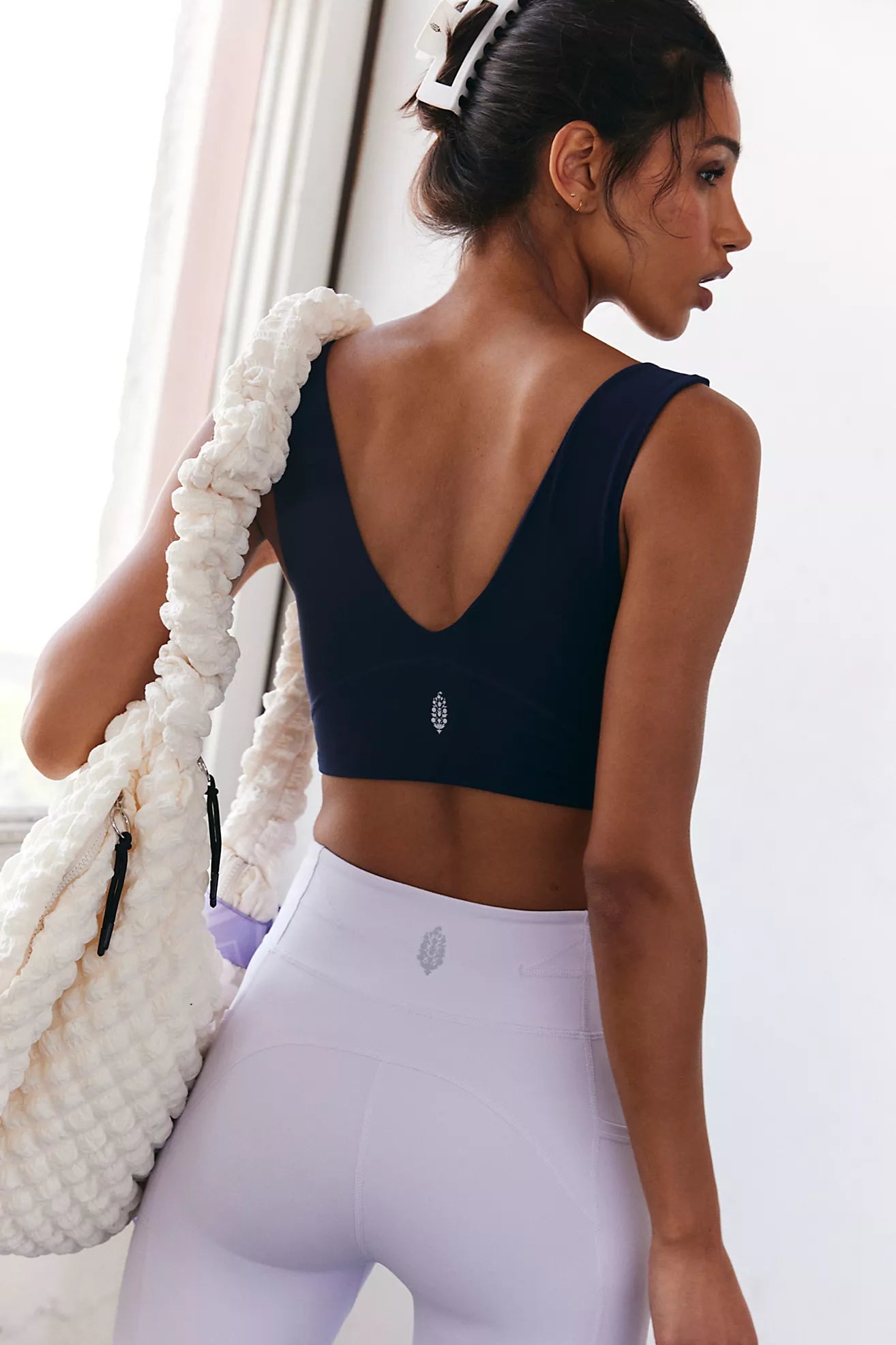 Never Better Crop - Midnight Navy