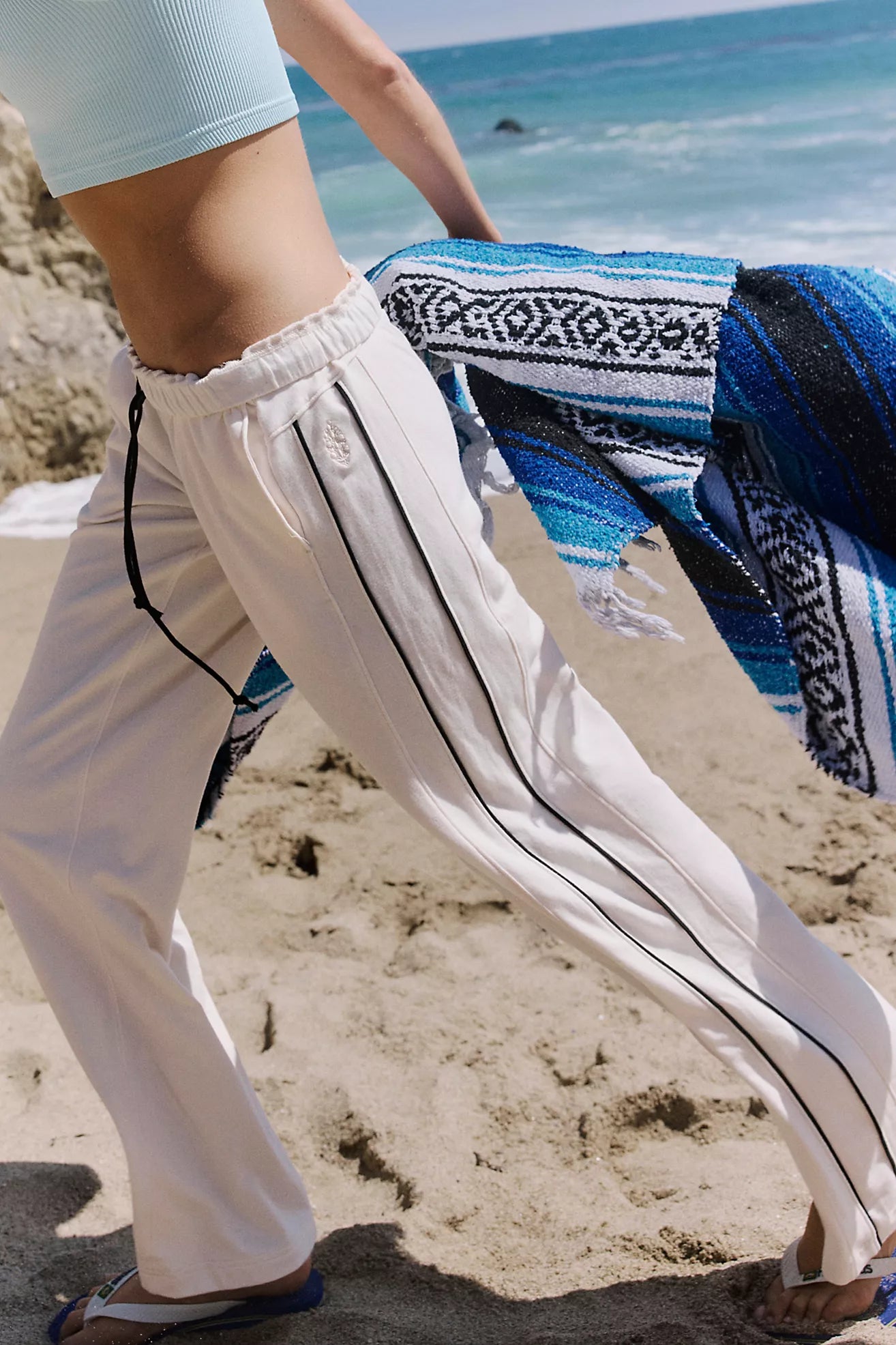 Down Low Track Pants - Ivory