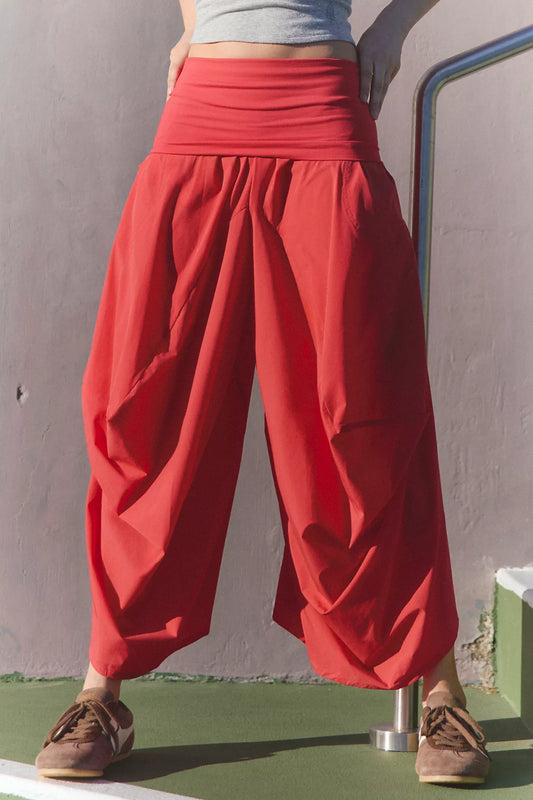 Way Back Convertible One-Piece pants/Jumpsuit - Grapefruit